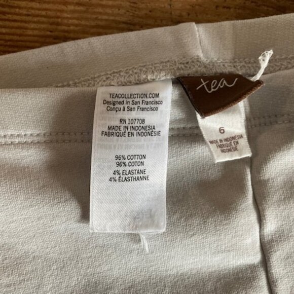 Tea Fair Isle Cozy Leggings Sz 6 - Picture 2 of 4